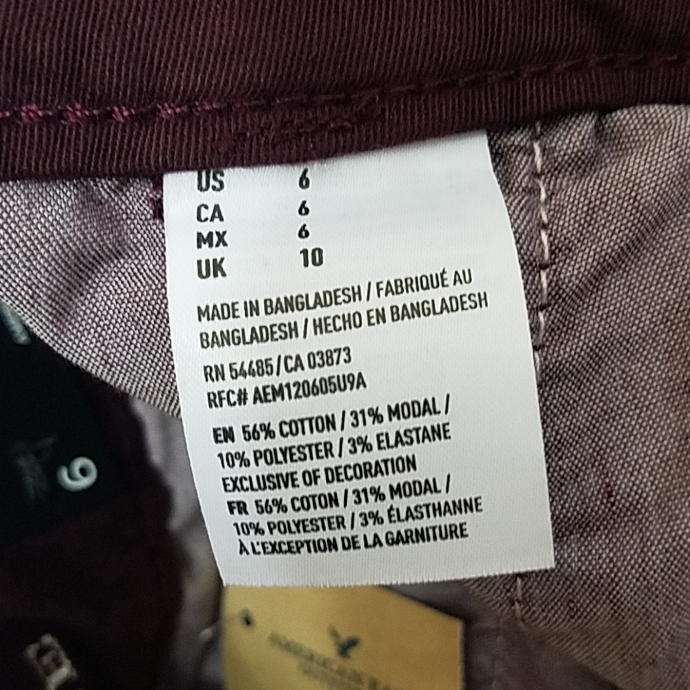 American Eagle Outfitters Midi Low Rise Shorts - Picture 8 of 8
